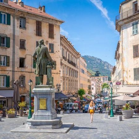 Charmant T1 Plein Centre Corte Au 13 Cours Paoli Wifi Gratuit Calme Lumineux Corte (Corsica) Exterior foto