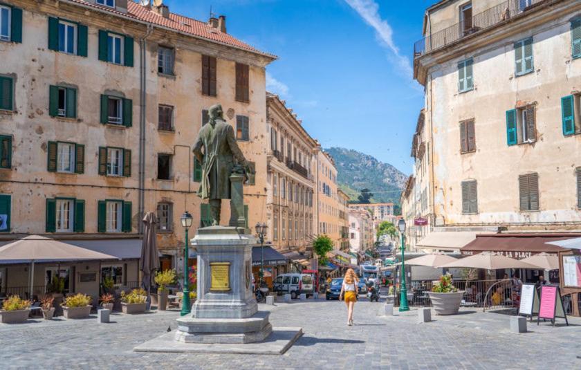 Charmant T1 Plein Centre Corte Au 13 Cours Paoli Wifi Gratuit Calme Lumineux Corte (Corsica) Exterior foto