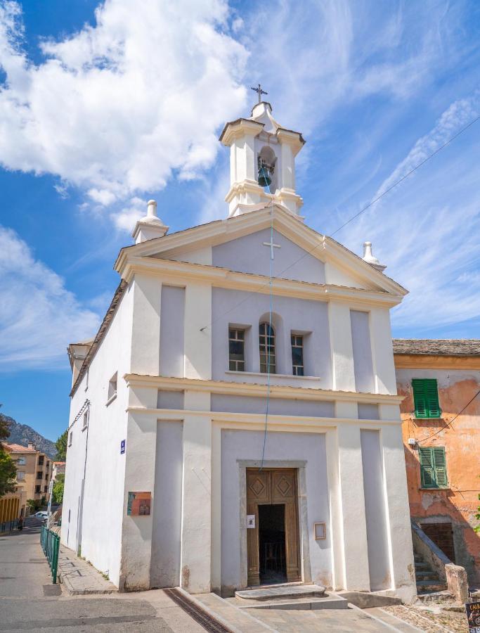 Charmant T1 Plein Centre Corte Au 13 Cours Paoli Wifi Gratuit Calme Lumineux Corte (Corsica) Exterior foto